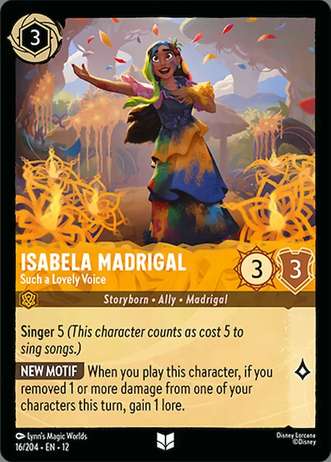Isabela Madrigal - Such a Lovely Voice 「12-16」「EN」