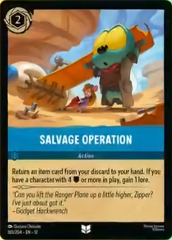 Salvage Operation 「12-165」「EN」