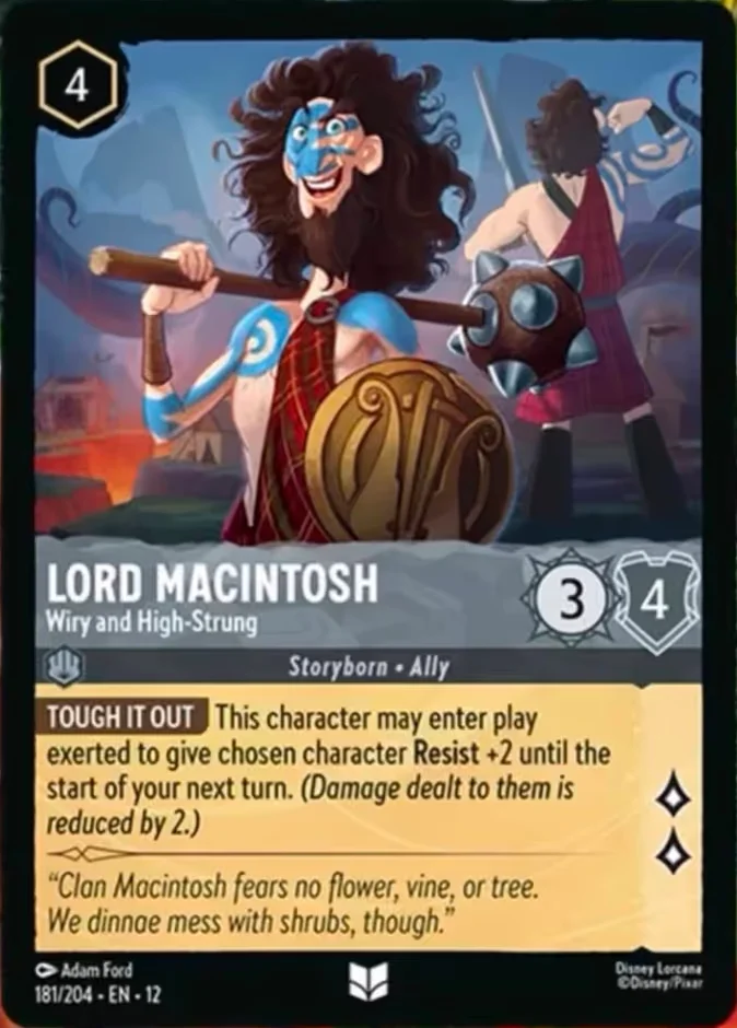 Lord Macintosh - Wiry and High-Strung 「12-181」「EN」