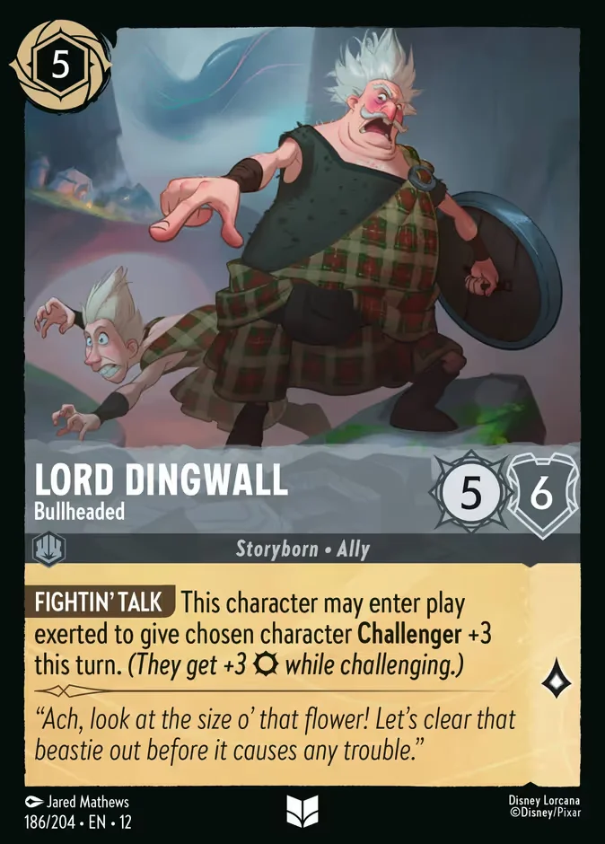 Lord Dingwall - Bullheaded 「12-186」「EN」