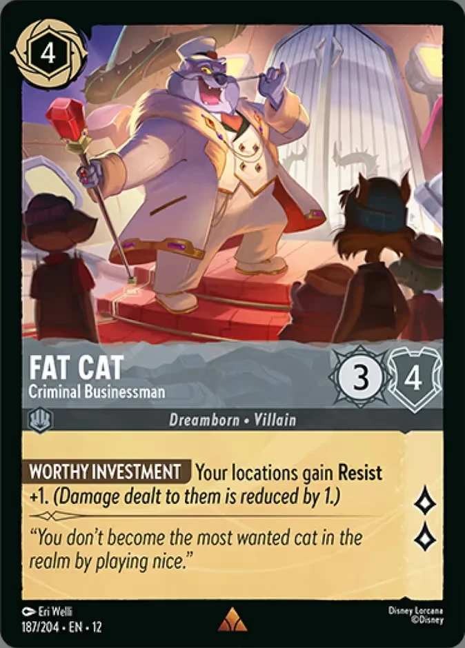 Fat Cat - Criminal Businessman 「12-187」「EN」