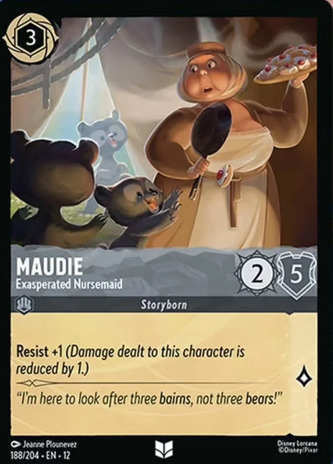 Maudie - Exasperated Nursemaid 「12-188」「EN」