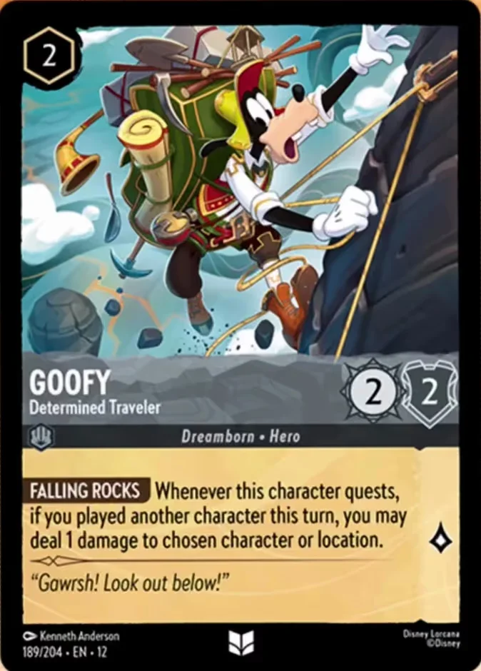 Goofy - Determined Traveler 「12-189」「EN」