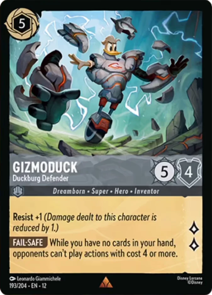 Gizmoduck - Duckburg Defender 「12-193」「EN」