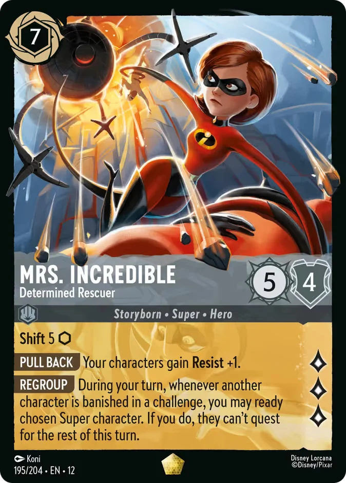Mrs. Incredible - Determined Rescuer 「12-195」「EN」