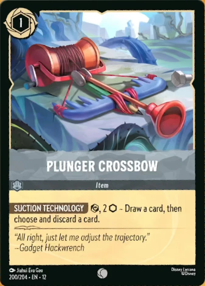 Plunger Crossbow 「12-200」「EN」