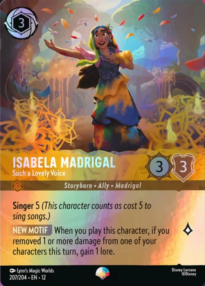 Isabela Madrigal - Such a Lovely Voice 「12-207」「EN」