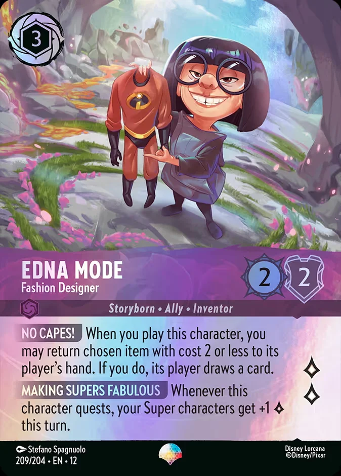 Edna Mode - Fashion Designer 「12-209」「EN」