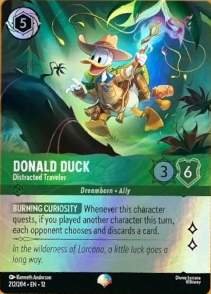 Donald Duck - Distracted Traveler 「12-212」「EN」