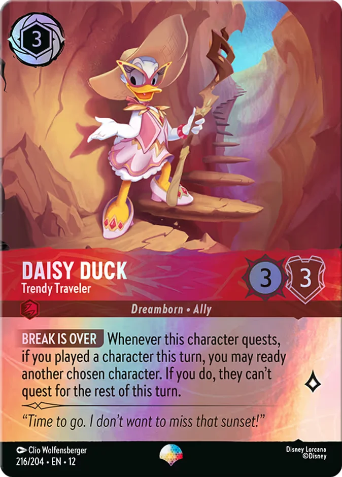Daisy Duck - Trendy Traveler 「12-216」「EN」