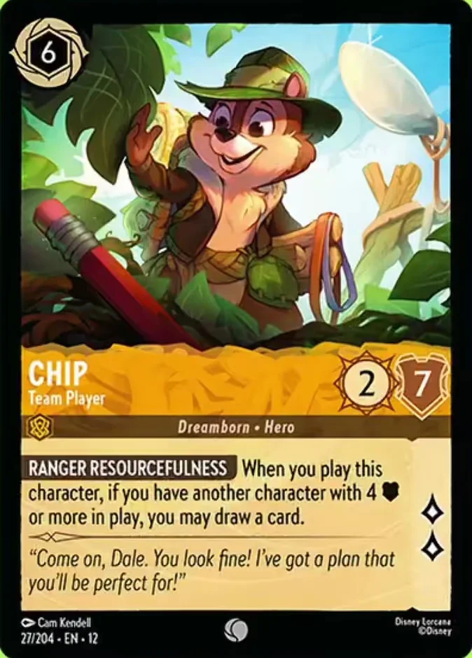 Chip - Team Player 「12-27」「EN」