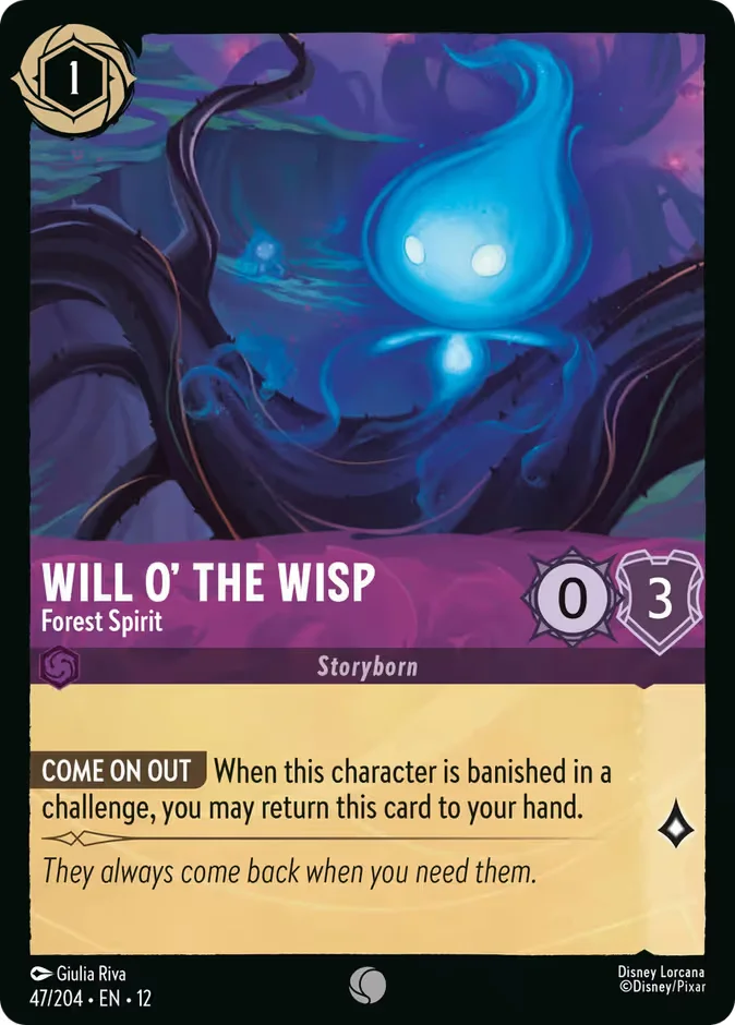 Will o' the Wisp - Forest Spirit 「12-47」「EN」