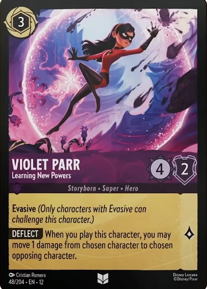 Violet Parr - Learning New Powers 「12-48」「EN」