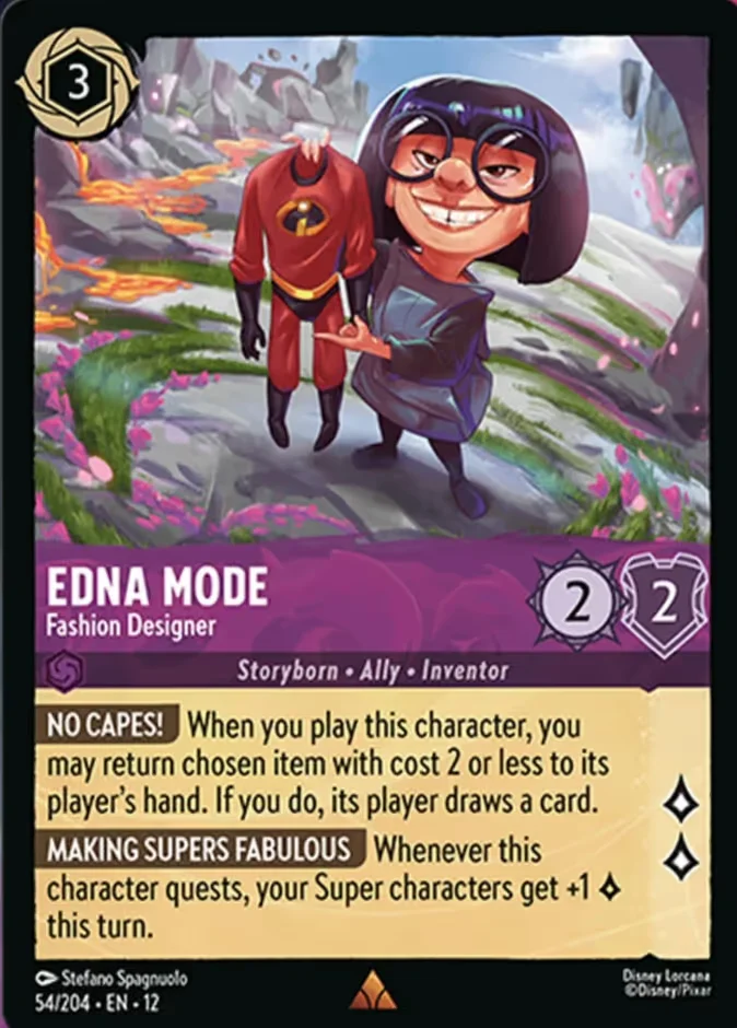 Edna Mode - Fashion Designer 「12-54」「EN」