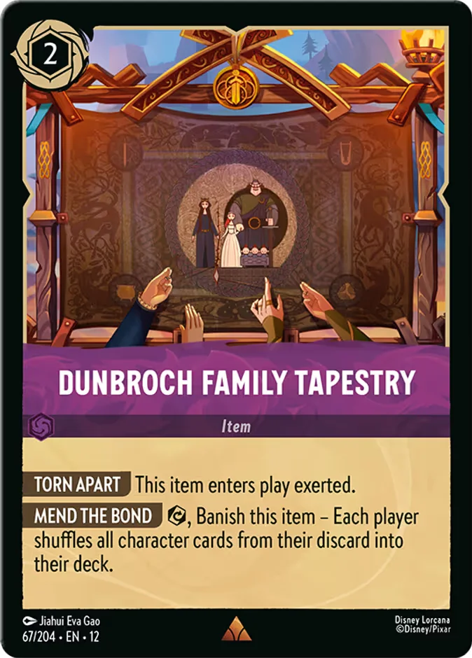 DunBroch Family Tapestry 「12-67」「EN」
