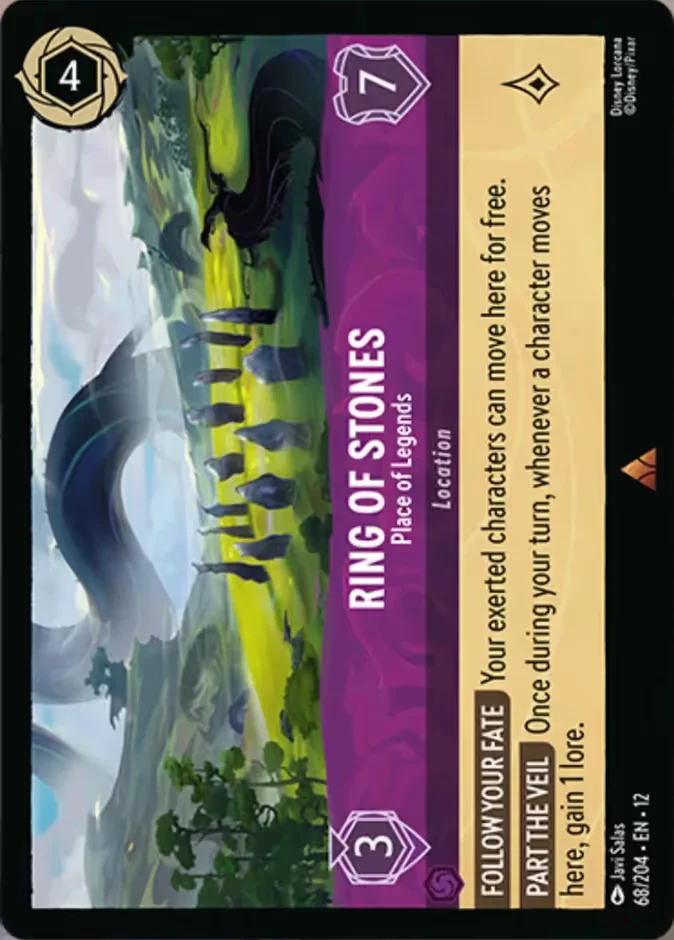 Ring of Stones - Place of Legends 「12-68」「EN」