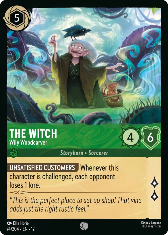 The Witch - Wily Woodcarver 「12-74」「EN」