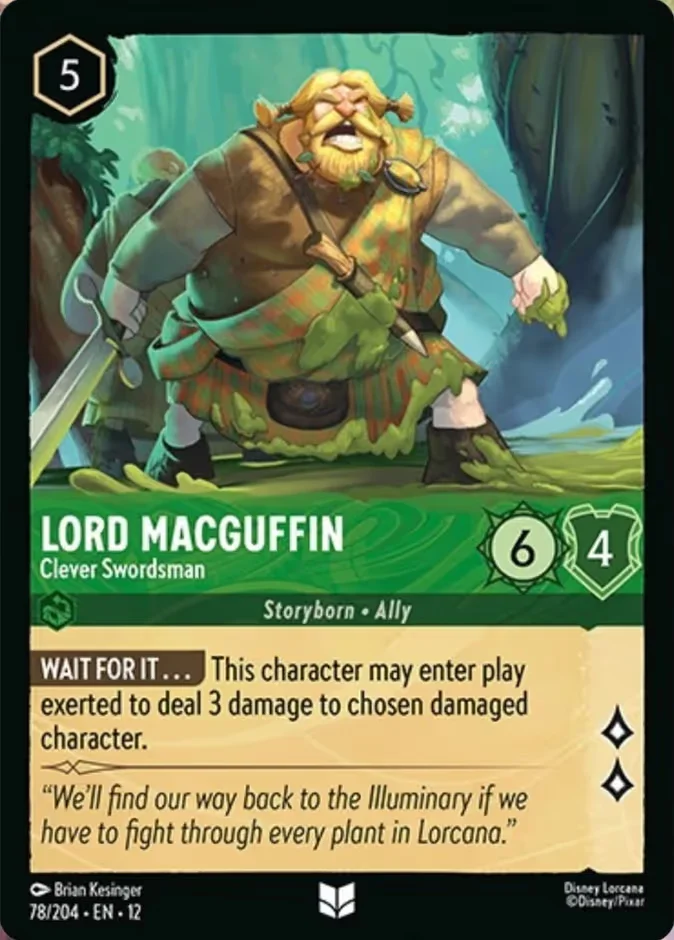 Lord MacGuffin - Clever Swordsman 「12-78」「EN」