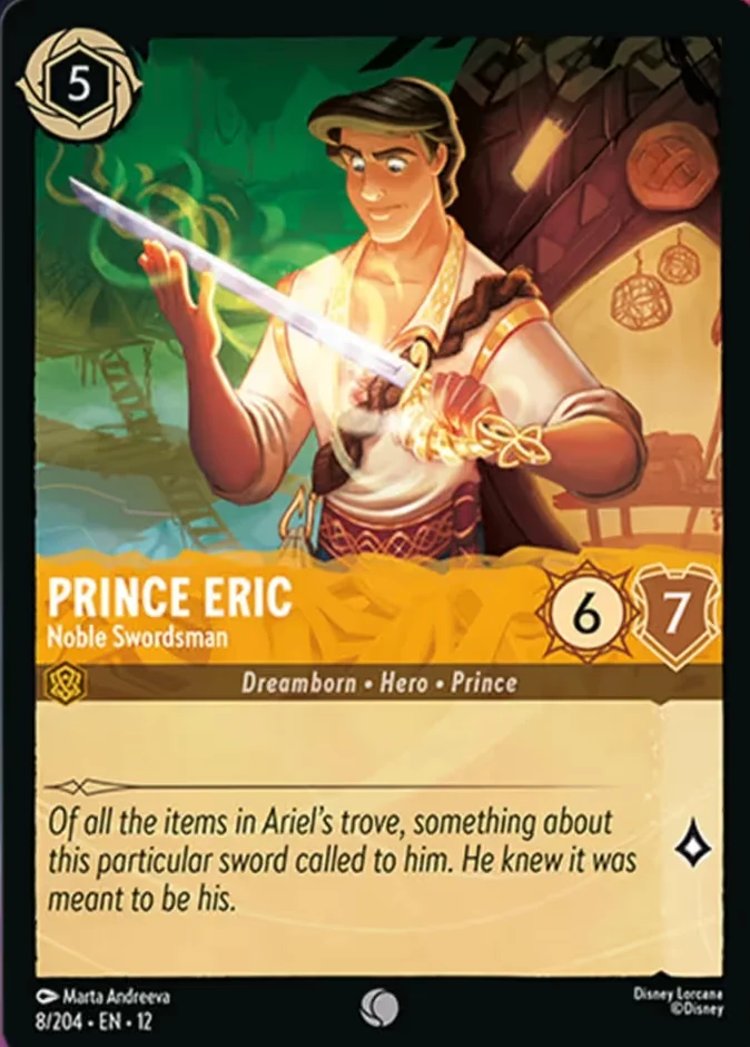 Prince Eric - Noble Swordsman 「12-8」「EN」