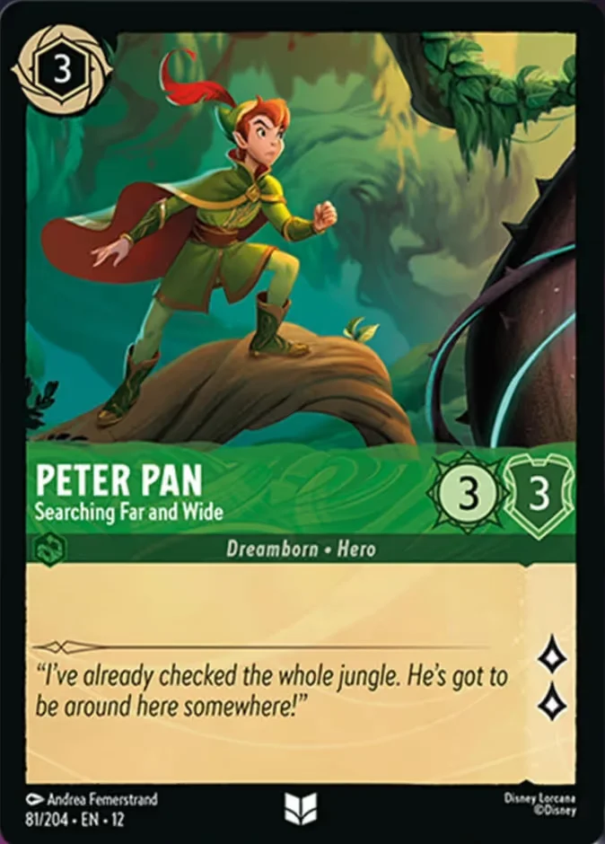 Peter Pan - Searching Far and Wide 「12-81」「EN」