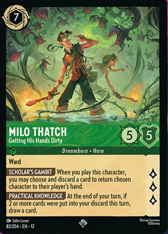 Milo Thatch - Getting His Hands Dirty 「12-82」「EN」