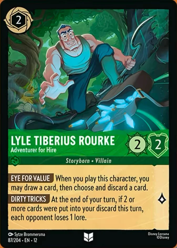 Lyle Tiberius Rourke - Adventurer for Hire 「12-87」「EN」