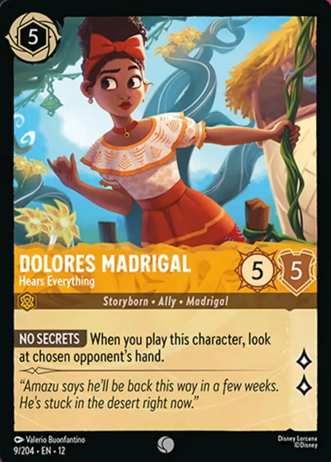 Dolores Madrigal - Hears Everything 「12-9」「EN」