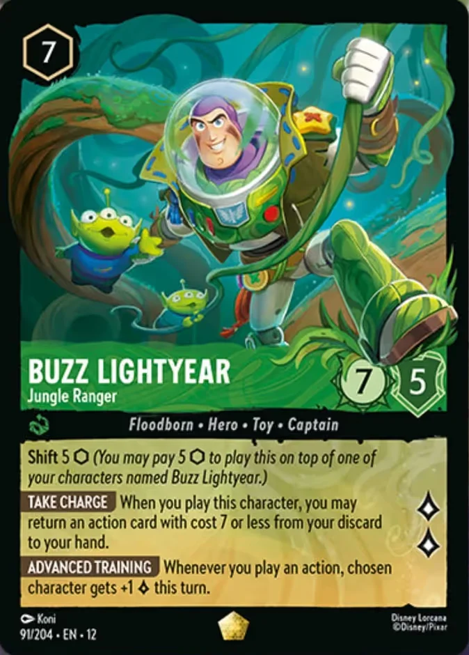 Buzz Lightyear - Jungle Ranger 「12-91」「EN」