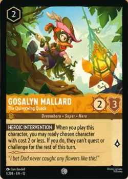 Gosalyn Mallard - The Quiverwing Quack #1 · Disney Lorcana