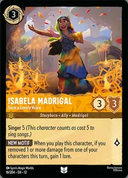 Isabela Madrigal - Such a Lovely Voice #16 · Disney Lorcana
