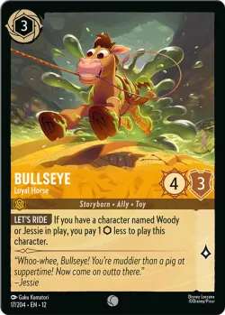 Bullseye - Loyal Horse #17 · Disney Lorcana