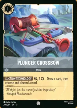 Plunger Crossbow 「12-200」「EN」