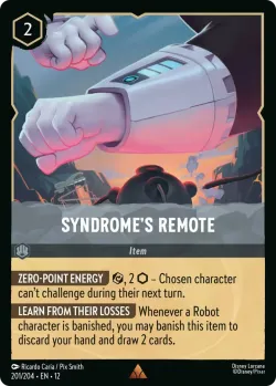 Syndrome's Remote 「12-201」「EN」