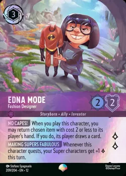 Edna Mode - Fashion Designer 「12-209」「EN」