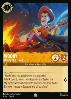 Woody - Waiting for a Friend #3 · Disney Lorcana
