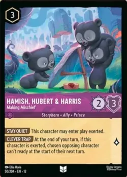 Hamish, Hubert & Harris - Making Mischief #50 · Disney Lorcana
