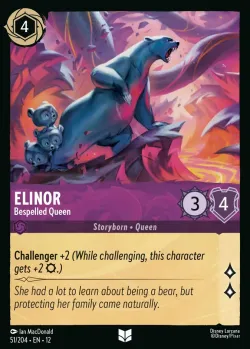 Elinor - Bespelled Queen #51 · Disney Lorcana