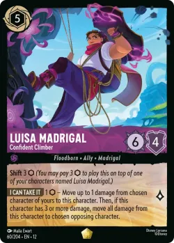 Luisa Madrigal - Confident Climber #60 · Disney Lorcana