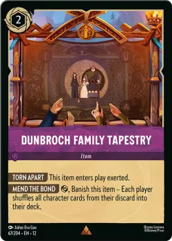 DunBroch Family Tapestry #67 · Disney Lorcana