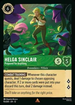 Helga Sinclair - Prepared for Anything #93 · Disney Lorcana