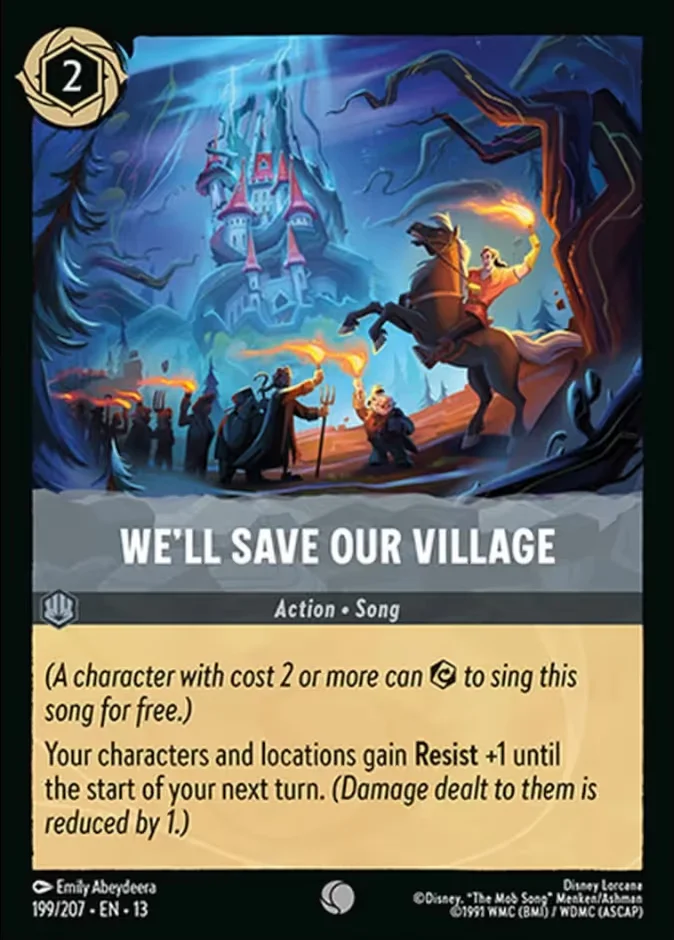 We'll Save Our Village 「13-199」「EN」
