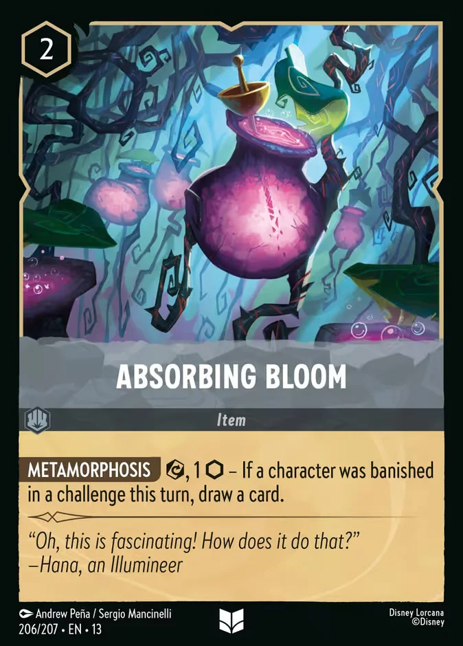 Absorbing Bloom 「13-206」「EN」