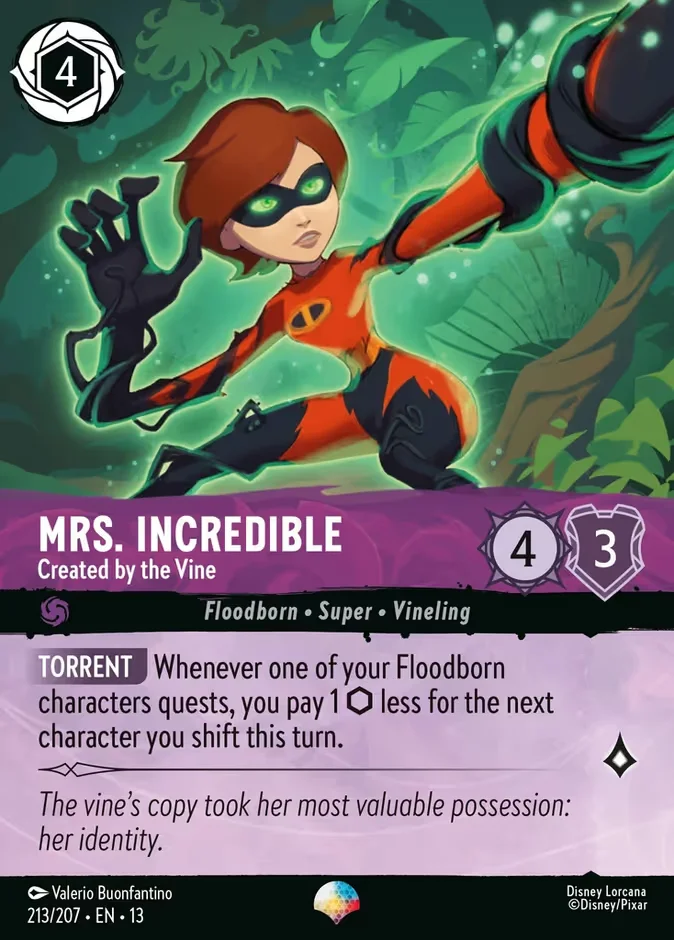 Mrs. Incredible - Created by the Vine 「13-213」「EN」