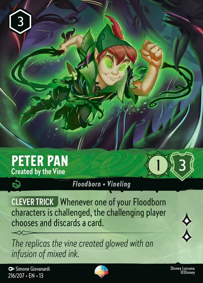 Peter Pan - Created by the Vine 「13-216」「EN」