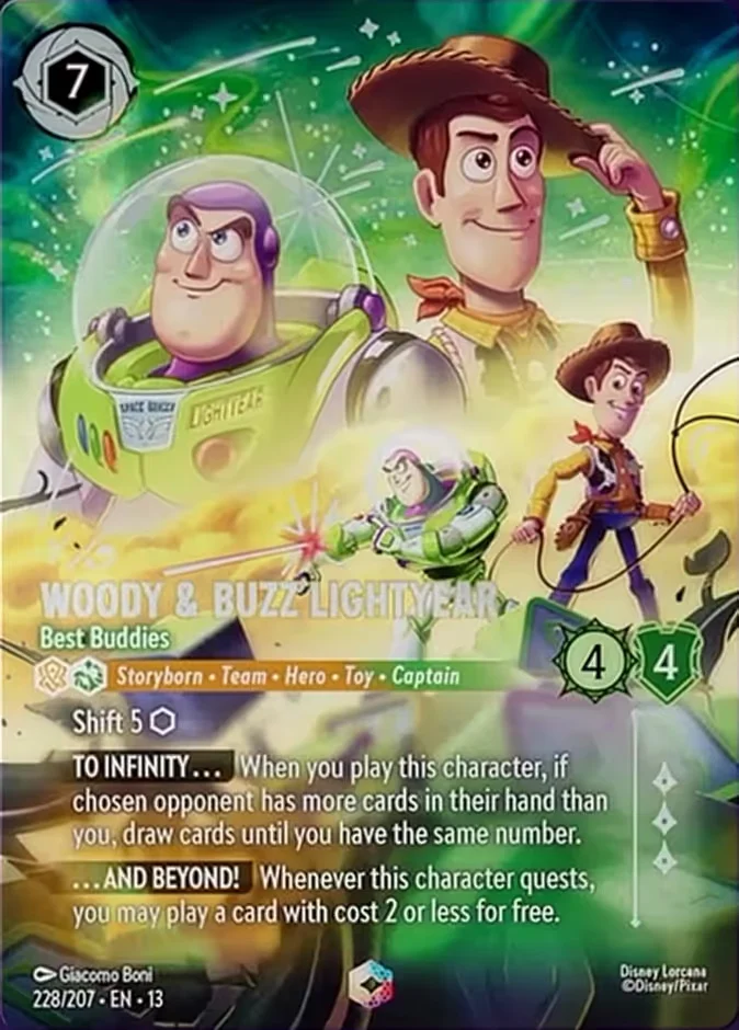Woody & Buzz Lightyear - Best Buddies 「13-228」「EN」