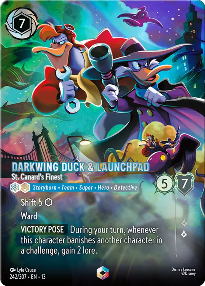 Darkwing Duck & Launchpad - St. Canard's Finest 「13-242」「EN」