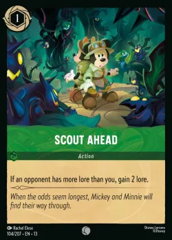 Scout Ahead #104 · Disney Lorcana