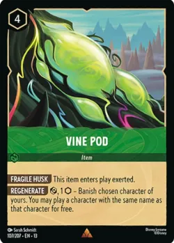 Vine Pod #107 · Disney Lorcana