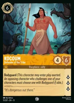 Kocoum - Defender of the Tribe #11 · Disney Lorcana