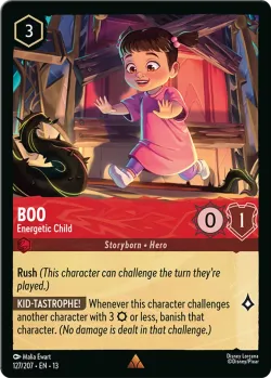 Boo - Energetic Child #127 · Disney Lorcana